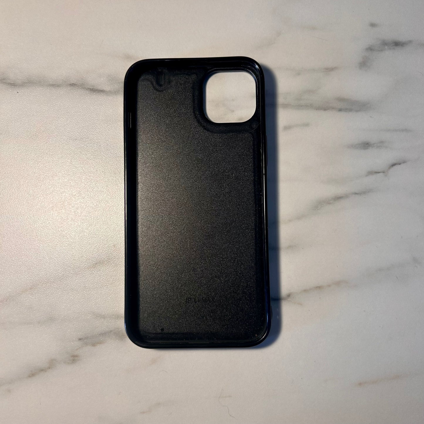 Coque personnalisée silicone noir - APPLE